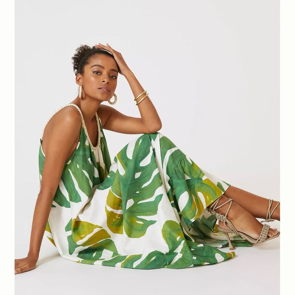 New FARM Rio Monstera Maxi Dress - Picture 7 of 15
